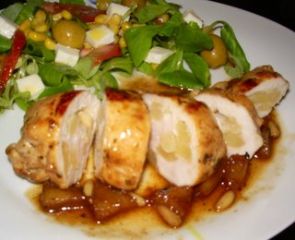 Pechugas de Pollo<br>Rellenas