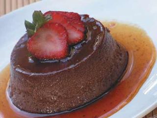 Flan de Chocolate
