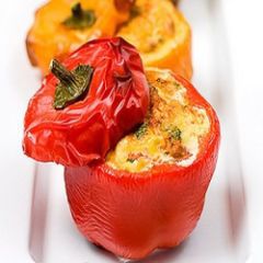 Recipe Pimientos Rellenos<br>Stuffed Peppers Puerto Rico